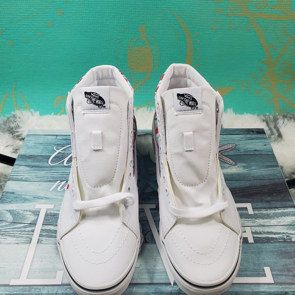 Vans sk8-HI Flowers 💐😍 (CL) - Picture 13 of 14